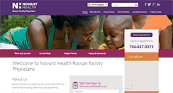 Desktop Screenshot of nhrowanfamilyphysicians.org